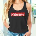 Habedere Red Box Logo Habe Die Ehre Bavarian Tank Top