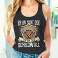 Ich Bin Nicht Dick Ich Bin Der Schildwall Sarcasmus Tank Top