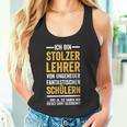 Ich Bin Stolzer Lehreron Fantastische Students Tank Top