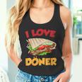 Ich Liebe Döner Kebab Fleisch Döner Tank Top