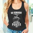 Ich Schnarche Nicht Ich Träume Dass Ich Ein Panzer Bin Tank Top