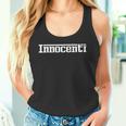 Innocenti Name Text Italy Italy Surname Tank Top