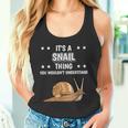 Ist So Ein Schnecke Ding Lustiger Spruch Schnecken Tank Top