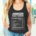 Johnson Familientreffen Nachname Afrikanischer Amerikanischer Nachname Tank Top