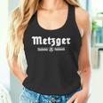 Metzger Fleischer Zunftzeichen Tradition Craft S Tank Top