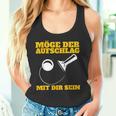 Möge Der Aufschlag Mit Dir Sein Table Tennis Ping Pong Sports Tank Top