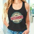 Name Alexander Alles Wird Gut Der Alexander Regelt Das Tank Top