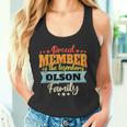 Olson Nachname Olson Tank Top