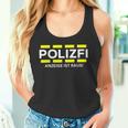 Polizfi Anzeigen Hauptmeister Anzeige Ist Raus Meme Fun Tank Top