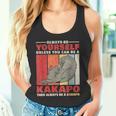 Sei Ein Kakapo New Zealand Parrot Slogan Tank Top