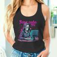 Skeleton Hacker Gamer It Programmer Tank Top