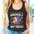 Sparen Tiere Ist Irgendwie Mein Ding Tierrettung Tank Top