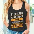 Studieren Kann Jeder Gärtner Landschaftsgärtner Tank Top