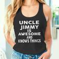 Uncle Jimmy Ist Tolle Und Weiß Dinge S Tank Top