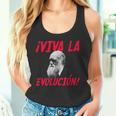 Viva La Evolución Charles Darwin Portrait Boys Tank Top