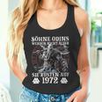 WikingerMänner Odin Wikinger Jahrgang 1972 Geburtstags Tank Top