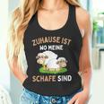 Zuhause Ist Wo Meine Schafe Sind Tank Top