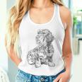 Dachshund Dog Rough Haardshund Tank Top