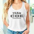 Damen Team Coe Stolzer Familiennachname Nachname Geschenk Mit-Ausschnitt Tank Top