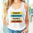 Freeman Retro Freeman Nachname Freeman Raglan Tank Top