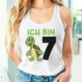 Ich Bin 7 7 Geburtstag Schildkröte Tank Top