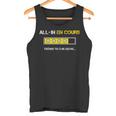 All-In En Cours Poker Humour Cadeau Poker Homme Tapis Jetons Débardeur e