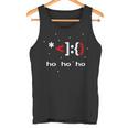 Ascii Santa Claus Face Coder 8Bit Retro Xmas Tank Top