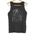 Bin Da Kann Losgehen Saying Humour Grim Reaper Tank Top