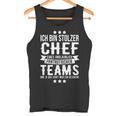 Chef Saying Ich Bin Stolzer Chef Eines Fantastische Teams S Tank Top