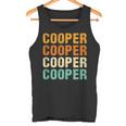 Cooper Nachname Familientreffen Nachname Personalisiert Tank Top