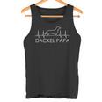 Dachshund Papa Dachshund Dad Tank Top