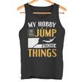 Damen Cliff Jump Mein Hobby Iston Dingen Zu Springen Klippenspringen Mit-Ausschnitt Tank Top