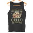 Damen Das Ist Was Ich Mach Ich Spiele Das Cello Und Weiss Dinge Mit-Ausschnitt Tank Top