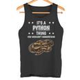 Damen Ist So Ein Python Ding Lustiger Spruch Pythons Mit-Ausschnitt Tank Top