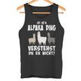 Damen Ist So N Alpaka Ding Alpaka Und Lamas Mit-Ausschnitt Tank Top