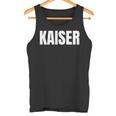 Damen Kaiser Nachname Familie Team Ehe Familienfeier Mit-Ausschnitt Tank Top