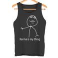 Damen Karma Ist Mein Ding Mit-Ausschnitt Tank Top