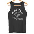 Damen Muay Thai Ist Mein Ding Mit-Ausschnitt Tank Top