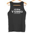 Damen Teamzange Stolzer Familiennachname Nachname Geschenk Mit-Ausschnitt Tank Top