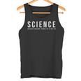 Damen Wissenschaft Weil Es Nicht In Ordnung Ist Dinge Zu Erfinden Mit-Ausschnitt Tank Top