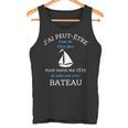 Dans Ma Tête Je Suis Sur Mon Bateau Cadeau Humoristique Débardeur e