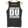 Come Here Du Tiger On Saxon Ossi Dialekt Tank Top