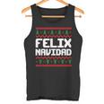 Felix Navidad Felix Name Day Xmas Tank Top