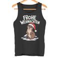 Frohe Weihnachten Otter Frohe Weihnachten Tank Top