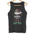 Elf Christmas Ich Bin Der Chef Elf Tank Top