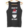 Geiler-Typmitbart Christmas Beard Tank Top