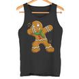 Gentle Gingerbread Man Christmas Dab Tank Top