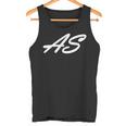 As Initials First Name A Last Name S All Names With A Tank Top