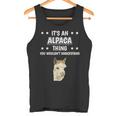 Ist So Ein Alpaka Ding Lustiger Spruch Alpakas Tank Top