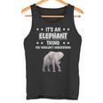 Ist So Ein Elefant Ding Lustiger Spruch Elefanten Tank Top